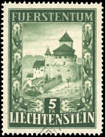 Yvert et Tellier LIECHTENSTEIN N°272 Individuel Oblitéré