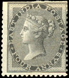 Stanley Gibbons INDIA N°45 Individuel Neuf avec gomme