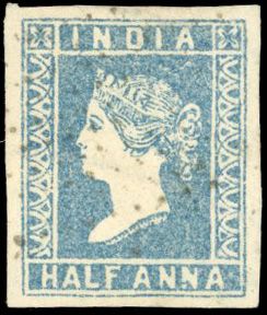 Stanley Gibbons INDIA N°5 Individuel Oblitéré