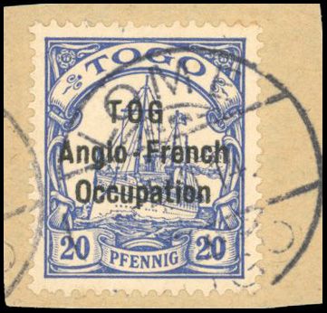 Yvert et Tellier TOGO N°35Aa Individuel Oblitéré