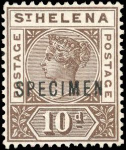 Stanley Gibbons ST HELENA N°40s+ 43s Individuel Neuf avec gomme
