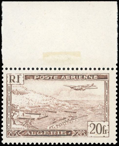 Yvert et Tellier ALGERIE N°4A Individuel Neuf avec gomme intacte