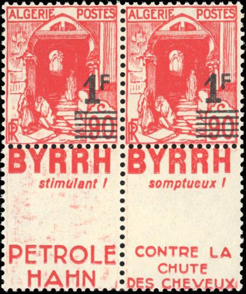 Yvert et Tellier ALGERIE N°158Ac Paire Neuf avec gomme intacte