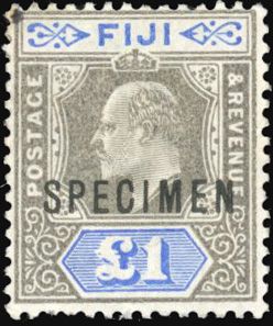 Stanley Gibbons FIJI N°24s + 25s Individuel Neuf avec gomme