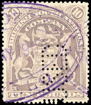 Stanley Gibbons RHODESIA N°92 + 93 Individuel Neuf avec gomme