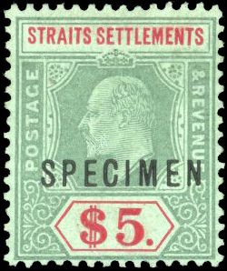 Stanley Gibbons MALAYSIA - STRAITS SETTLEMENTS N°166 + 167 Individuel Neuf avec gomme