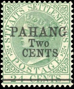 Stanley Gibbons MALAYSIA - MALAYSIAN STATES - PAHANG N°9 Individuel Neuf avec gomme