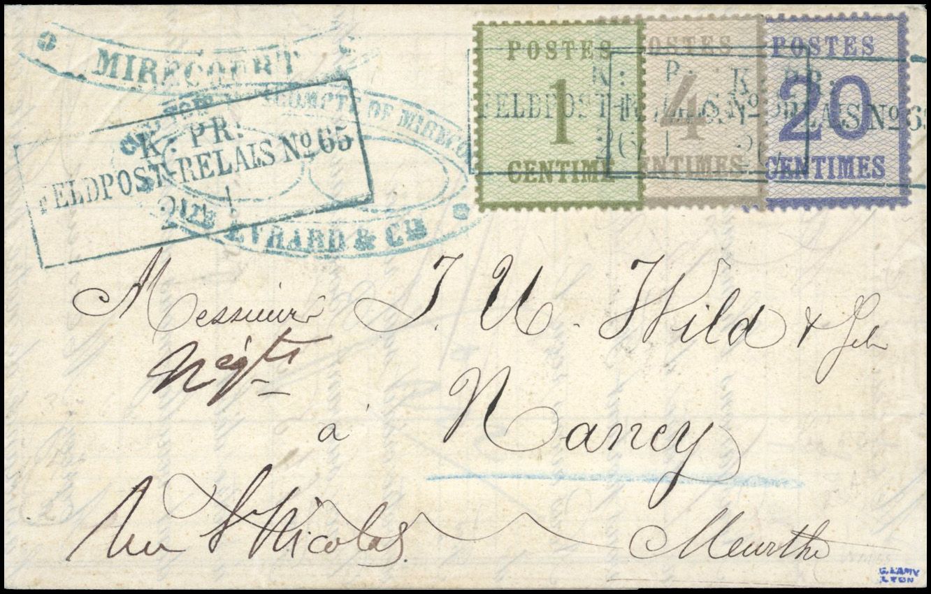 Yvert et Tellier Alsace Lorraine Provisoires N°1 + 3 + 6 Individuel Oblitéré