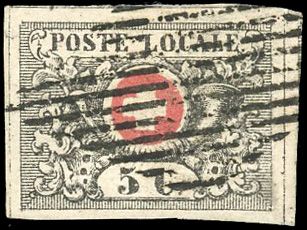 Zumstein SUISSE N°10 Individuel Oblitéré