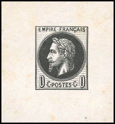 Yvert et Tellier Empire Lauré 1863 1870 N°0 Individuel Neuf sans gomme