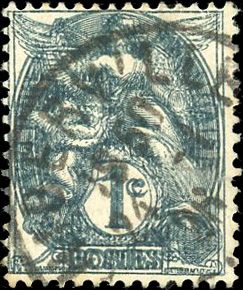 Yvert et Tellier France moderne N°107h Individuel Oblitéré