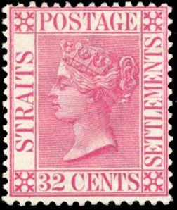 Stanley Gibbons MALAYSIA - STRAITS SETTLEMENTS N°94a Individuel Neuf avec gomme
