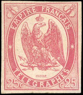 Yvert et Tellier Timbres-Télégraphe N°1 Individuel Neuf avec gomme