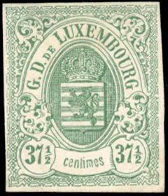 Yvert et Tellier LUXEMBOURG N°10 Individuel Neuf sans gomme