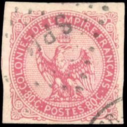 Yvert et Tellier COLONIES GENERALES N°6 Individuel Oblitéré