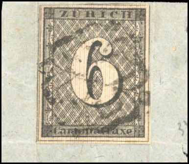 Zumstein SUISSE N°2S Individuel Oblitéré