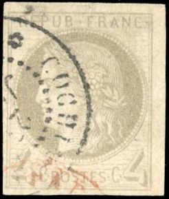 Yvert et Tellier COLONIES GENERALES N°16 Individuel Oblitéré