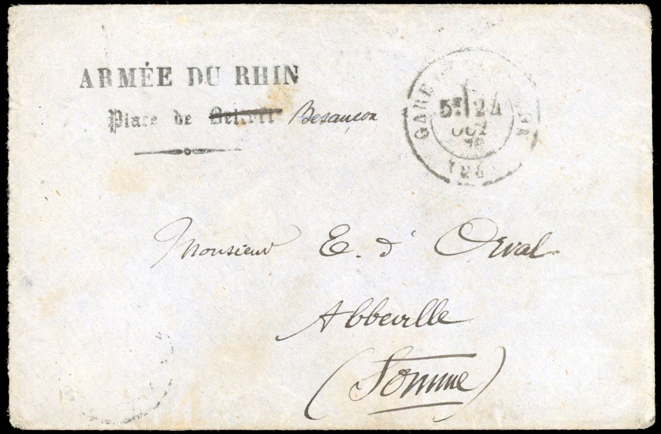 Yvert et Tellier Armée N°0 Individuel Oblitéré