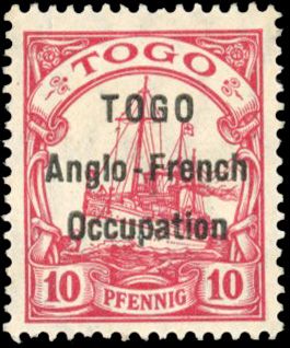 Yvert et Tellier TOGO N°34 Individuel Neuf avec gomme
