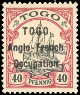 Yvert et Tellier TOGO N°38 Individuel Neuf avec gomme