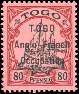 Yvert et Tellier TOGO N°40 Individuel Neuf avec gomme