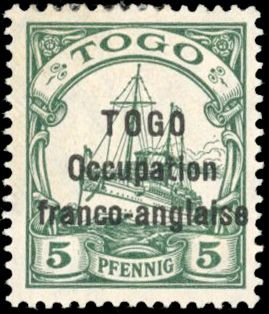 Yvert et Tellier TOGO N°44 Individuel Neuf avec gomme