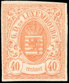 Yvert et Tellier LUXEMBOURG N°11 Individuel Neuf sans gomme