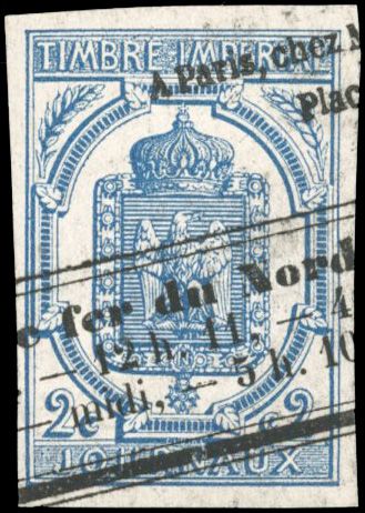 Yvert et Tellier Journaux N°2 Individuel Oblitéré