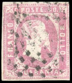 Yvert et Tellier ITALIE SARDAIGNE N°3 Individuel Oblitéré