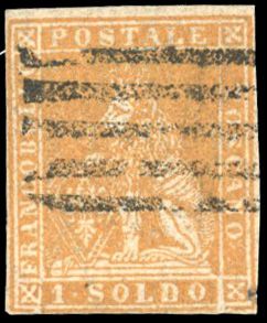 Yvert et Tellier ITALIE TOSCANE N°11 Individuel Oblitéré