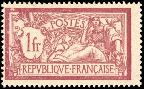 Yvert et Tellier France moderne N°121c Individuel Neuf avec gomme intacte