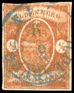 Yvert et Tellier ALLEMAGNE OLDENBOURG N°11 Individuel Oblitéré