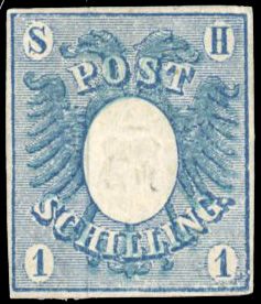 Yvert et Tellier ALLEMAGNE SCHLESWIG HOLSTEIN N°1 Individuel Neuf sans gomme