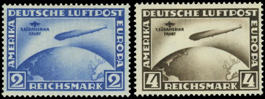 Yvert et Tellier ALLEMAGNE N°38/39 Individuel Neuf avec gomme