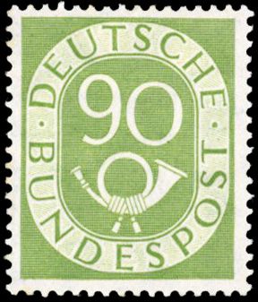 Yvert et Tellier Allemagne fédérale N°9/24 Individuel Neuf avec gomme