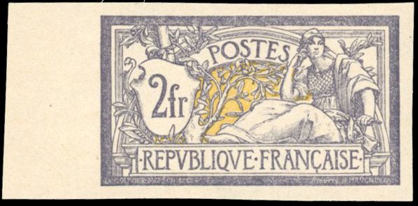 Yvert et Tellier France moderne N°122a Individuel Neuf sans gomme
