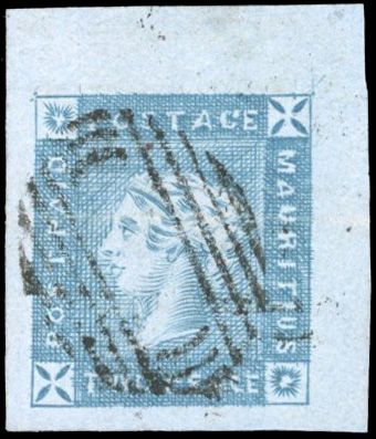 Stanley Gibbons MAURITIUS N°8 Individuel Oblitéré
