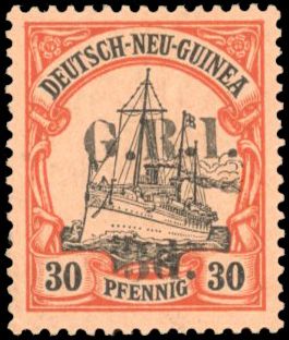 Stanley Gibbons AUSTRALIA - NEW GUINEA N°8a Individuel Neuf avec gomme