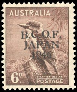 Stanley Gibbons AUSTRALIA - BRIT. COMMONWEALTH OC. F. JAPAN N°J4c Individuel Neuf avec gomme intacte