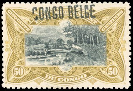 Cob CONGO BELGE N°35L Individuel Neuf sans gomme