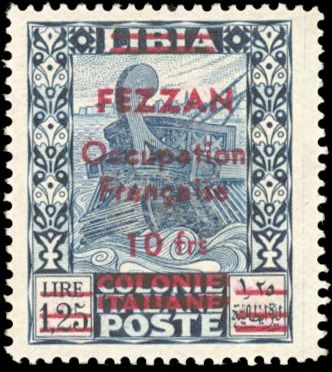 Yvert et Tellier FEZZAN N°8 Individuel Neuf avec gomme intacte