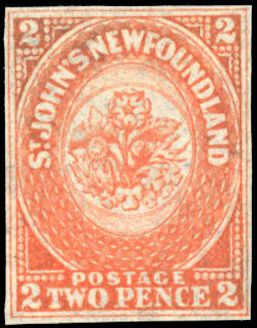 Stanley Gibbons CANADA - NEW FOUNDLAND N°10 Individuel Neuf sans gomme