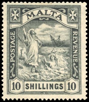 Stanley Gibbons MALTA N°104 Individuel Neuf avec gomme