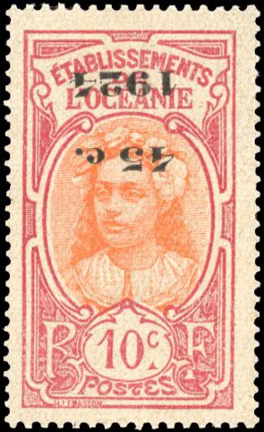Yvert et Tellier OCEANIE N°65a Individuel Neuf avec gomme