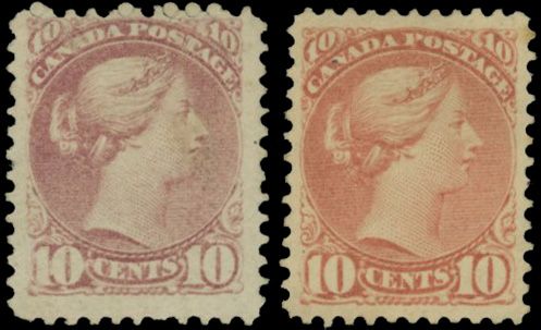 Stanley Gibbons CANADA N°110 + 111 Individuel Neuf sans gomme