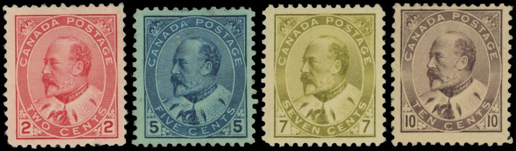 Stanley Gibbons CANADA N°176 + 178 + 180 Individuel Neuf avec gomme