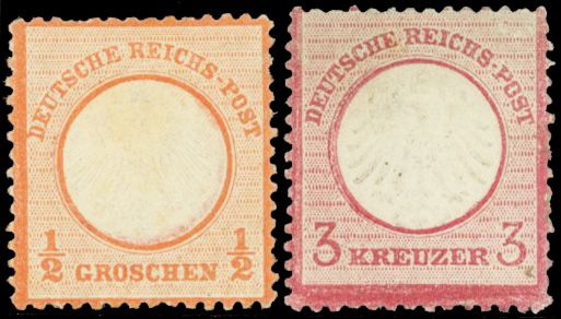 Yvert et Tellier ALLEMAGNE N°3a + 9 Individuel Neuf avec gomme