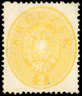 Yvert et Tellier AUTRICHE N°22 Individuel Neuf avec gomme