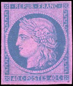 Yvert et Tellier Cérès 1849 1850 N°5 Individuel Neuf sans gomme