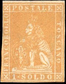 Yvert et Tellier ITALIE TOSCANE N°11 Individuel Neuf avec gomme